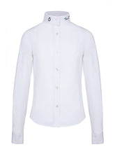 Load image into Gallery viewer, Camicia da concorso bambina cavalleria toscana x fise shop del cavallo
