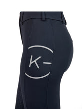 Carica l&#39;immagine nel visualizzatore di Gallery, Pantaloni da donna full grip &quot;KLkaya&quot; a vita alta neri Kingsland shop del cavallo
