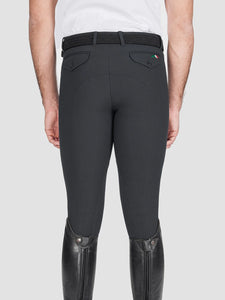Pantaloni da uomo modello "Grafton" con toppa al ginocchio Equiline shop del cavallo