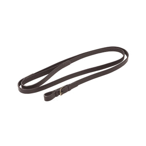 Lunghina in pelle con catena ottonata Equestro shop del cavallo