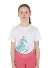 Load image into Gallery viewer, T-shirt bambina Equestro shop del cavallo
