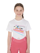 Carica l&#39;immagine nel visualizzatore di Gallery, T-shirt bambina Equestro shop del cavallo
