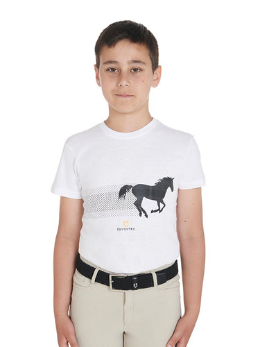 T-shirt bambino Equestro shop del cavallo