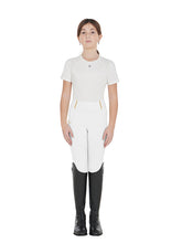 Load image into Gallery viewer, Leggings da bambina full grip &quot;bianco&quot; Equestro shop del cavallo
