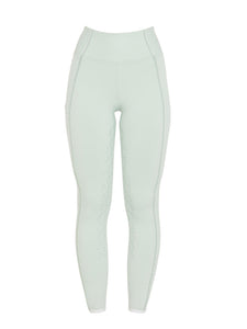 Leggins latte e menta full grip kids shop del cavallo