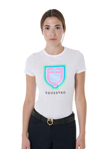T-shirt da donna "Psychedelic" Equestro shop del cavallo