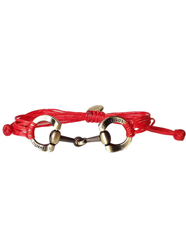 Braccialetto con filetto di cavallo Goldsnaffle shop del cavallo