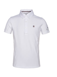 Kingsland short-sleeved "Sleeve" children's competition polo shirt