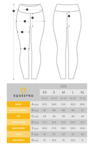 Leggings full grip "beige" Equestro