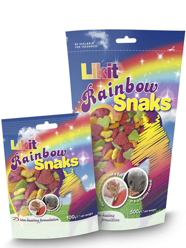 Likit Snaks Rainbow shop del cavallo