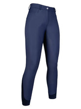 Load image into Gallery viewer, Pantaloni donna invernali full grip navy shop del cavallo
