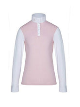 Load image into Gallery viewer, Camicia concorso da bambina a maniche lunghe Cavalleria Toscana shop del cavallo
