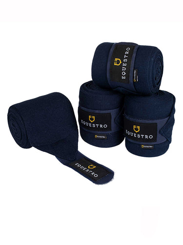 Fasce da riposo (set da 4) navy Equestro shop del cavallo
