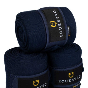 Fasce da riposo (set da 4) navy Equestro shop del cavallo