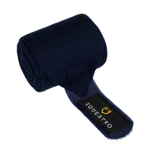 Load image into Gallery viewer, Fasce da riposo (set da 4) navy Equestro shop del cavallo
