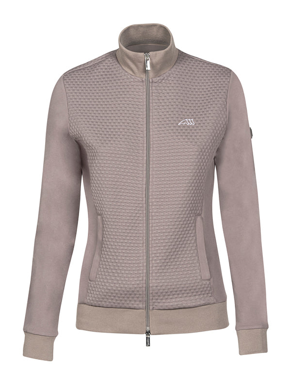 Felpa da donna full zip 