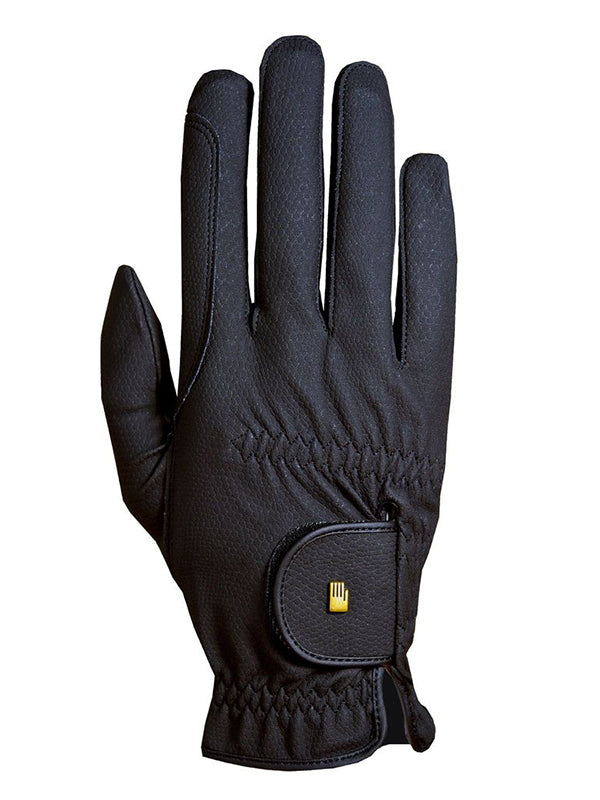 Guanti da equitazione Roeckl-grip nero shop del cavallo 