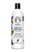 Carica l&#39;immagine nel visualizzatore di Gallery, Shampoo al mirtillo nero e more per manti scuri shop del cavallo
