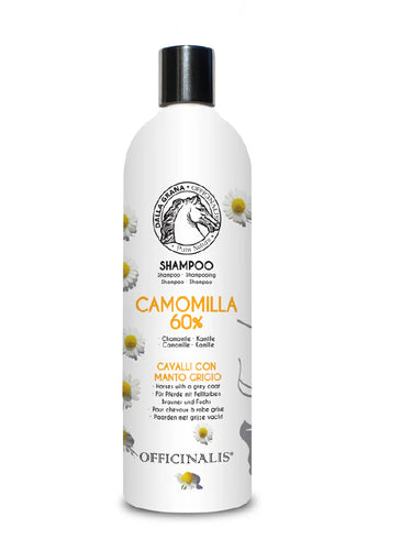 Shampoo alla Camomilla per manto grigio/bianco shop del cavallo