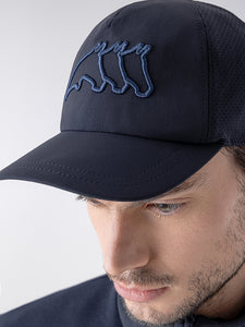 Cappellino unisex blu "Egrede" Equiline shop del cavallo