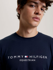 T-shirt da uomo "Willamsburg" blu Tommy Hilfiger shop del cavallo