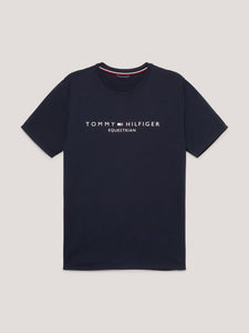 T-shirt da uomo "Willamsburg" blu Tommy Hilfiger shop del cavallo