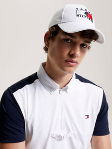 Cappellino "Montereal" waterproof bianco Tommy Hilfiger shop del cavallo