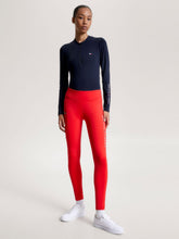 Carica l&#39;immagine nel visualizzatore di Gallery, Leggings da donna &quot;Elmira&quot; full grip rosso Tommy Hilfiger shop del cavallo
