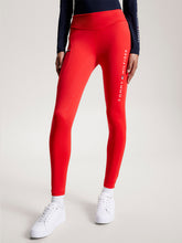 Carica l&#39;immagine nel visualizzatore di Gallery, Leggings da donna &quot;Elmira&quot; full grip rosso Tommy Hilfiger shop del cavallo
