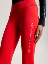 Carica l&#39;immagine nel visualizzatore di Gallery, Leggings da donna &quot;Elmira&quot; full grip rosso Tommy Hilfiger shop del cavallo
