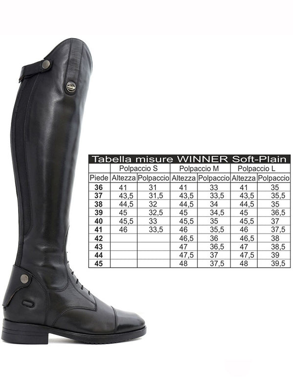 Stivali con lacci Winner shop del cavallo