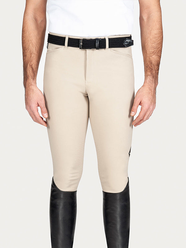 Pantaloni da uomo con grip al ginocchio Willow shop del cavallo