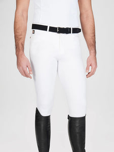 Pantaloni Willow da concorso uomo con grip al ginocchio shop del cavallo