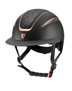 Casco nero "Ariete" Tattini shop del cavallo 