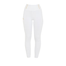 Load image into Gallery viewer, Leggings da bambina full grip &quot;bianco&quot; Equestro shop del cavallo
