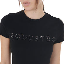 Load image into Gallery viewer, T-shirt da donna &quot;Silver Diamond&quot; Equestro shop del cavallo
