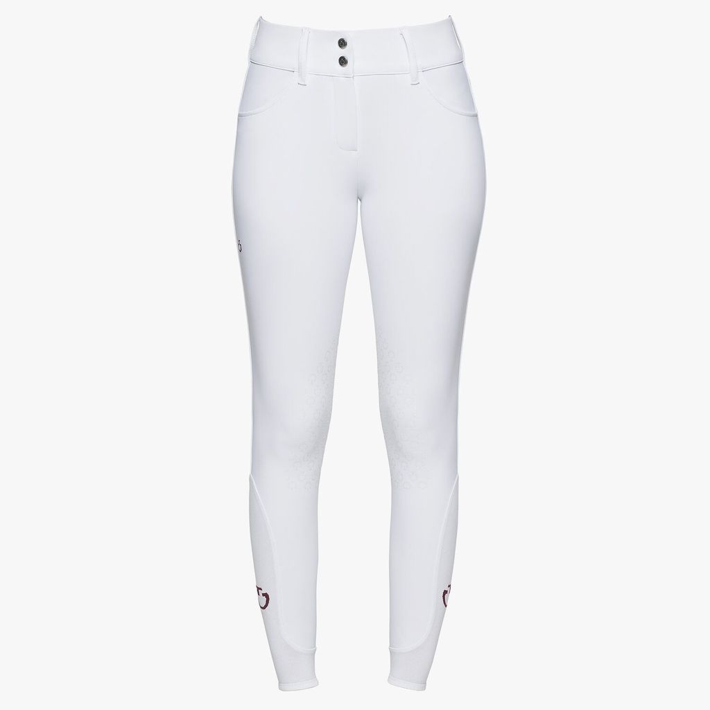 Pantaloni concorso da donna a vita alta grip ginocchio Cavalleria Toscana shop del cavallo