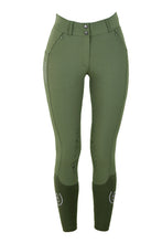 Carica l&#39;immagine nel visualizzatore di Gallery, Pantaloni da donna Evening Haze con grip al ginocchio Equestrian Stockholm shop del cavallo
