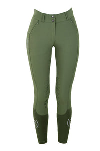 Pantaloni da donna Evening Haze con grip al ginocchio Equestrian Stockholm shop del cavallo