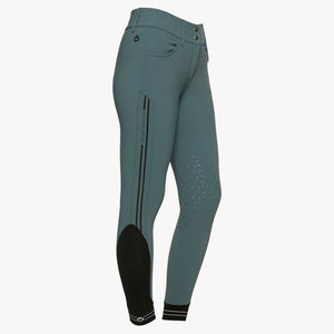 Pantaloni a vita alta da donna bi-stretch shop del cavallo