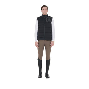 Smanicato da uomo nero con patch siliconica Equestro shop del cavallo