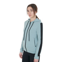 Load image into Gallery viewer, Felpa da donna con cappuccio &quot;Grey mist&quot; Equestro shop del cavallo
