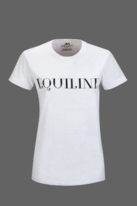 T-shirt da donna Angel Equiline shop del cavallo