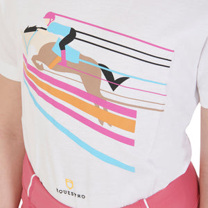 T-shirt bambina Equestro shop del cavallo