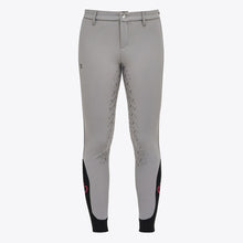 Carica l&#39;immagine nel visualizzatore di Gallery, Pantaloni unisex per bambini grigio Cavalleria Toscana shop del cavallo
