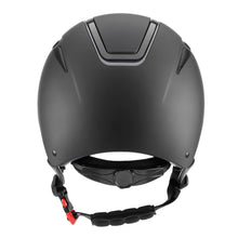 Load image into Gallery viewer, Casco visiera larga nero &quot;Giove&quot; Tattini shop del cavallo
