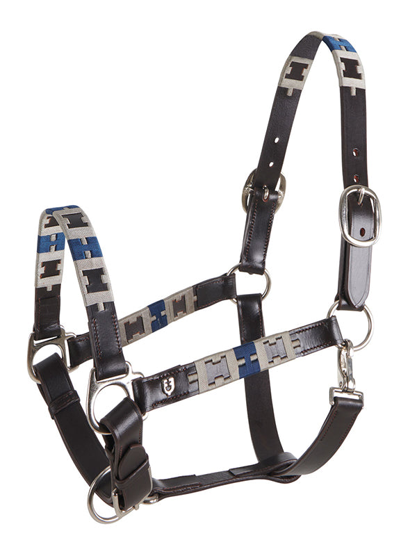 Polo Equestro model leather halter