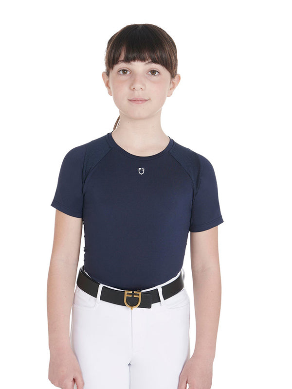 T-shirt bambina tecnica Equestro shop del cavallo