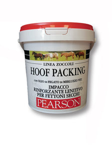 Hoof packing con olio di fegato di merluzzo shop del cavallo