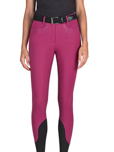 Pantaloni da donna full grip ginocchio "Giaiaf" Equiline shop del cavallo